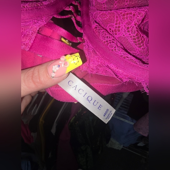 🍁🍂Cacique 46dd Lace Bra - Picture 3 of 4